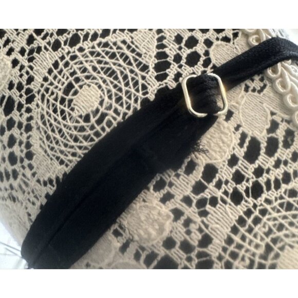 Little Black Mini Dress short Sequins size 8,NewYears Eve, flapper Gatsby gothic - Picture 9 of 12